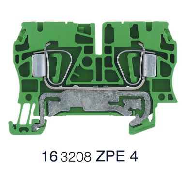 Weidmüller ZPE2,5/4AN Fjäderplint