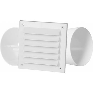 Fresh YVG125 Vegg-gjennomføring med kaldrassperre, Ø122 mm, L = 180 mm