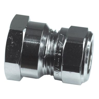 Gelia 3006117022 Kiristysrengasliitin suora, kupari, sisäkierre