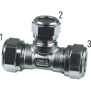 Gelia 3006129012 Klämringskoppling T-rör