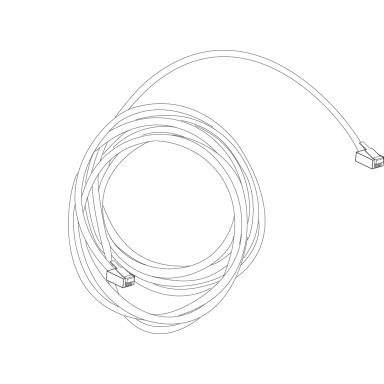 Frico SIRECC605 Modulkabel for RJ12 kontakt