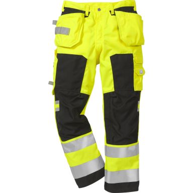 Fristads 2025 PLU Arbetsbyxa varselgul/svart