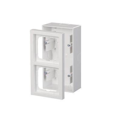 ABB Impressivo Förhöjningsram vit