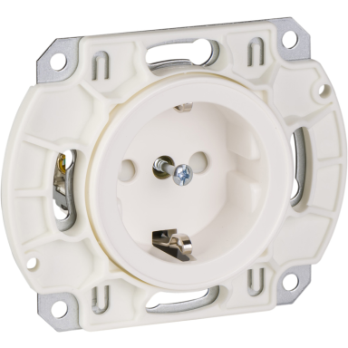 Schneider Electric WDE000927 Stikkontakt jordet, hurtigkobling