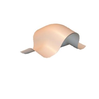 Danmat Iso Systems 43645180 Plastbøjning 45°, hvid