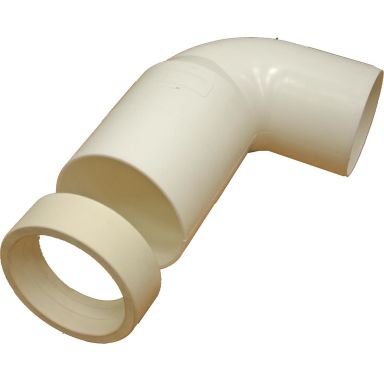 Pipelife 2828148 Tilslutning til toilet, 88,5°