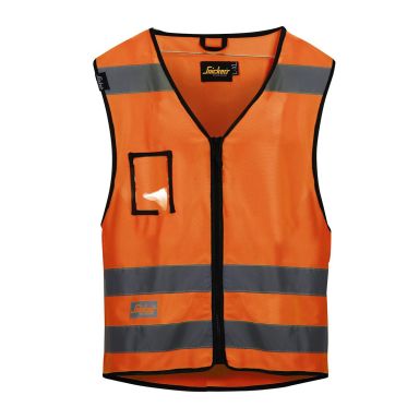 Snickers 9153 Vest varsel, oransje