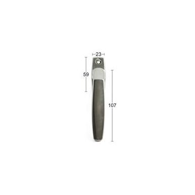 Habo 2162 CH Vinduesgreb Forkromet zink