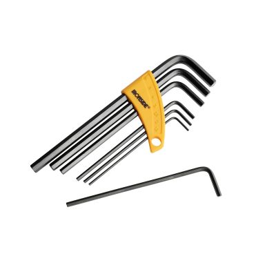 Ironside 114007 Kuusiokoloavainsarja 7 osaa, kuusio, 1,5-6 mm
