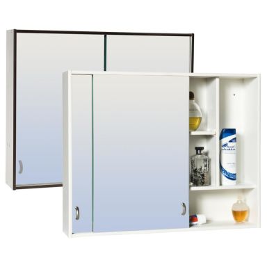 Skånebeslag Skåform 12 Polar Baderomsskap 650 x 525 x 140 mm, helhvit