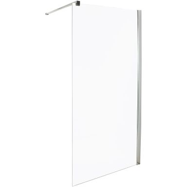 Arrow Wall Dusjvegg rett, klart glass