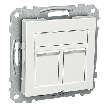 Schneider Electric Actassi WDE002434 Centrumplatta 2 kopplingar