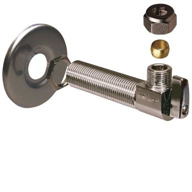 Uponor 1869899 Vinkley nippel med dækbakke