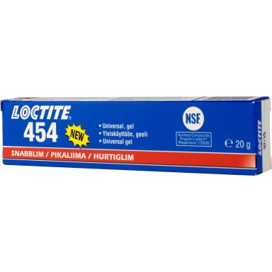 Loctite 454 Cyanoakrylatlim universell gel
