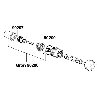 PRESTO WS 90206 Reservedelssæt