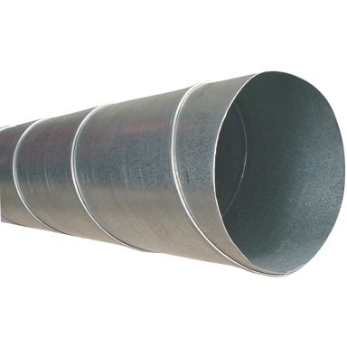 Flexit 115022 Ventilationsrør galvaniseret stål, 2,4 meter