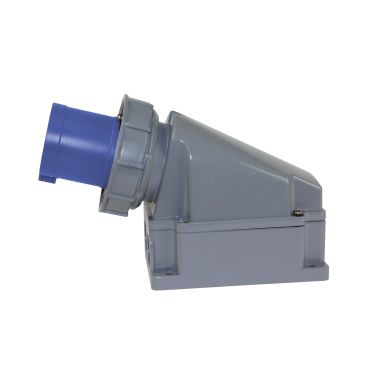 Garo IIV 463-9 S + RI Vegginntak IP67, 5-polet, 63 A