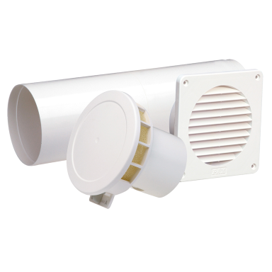 PAX 2602-6 Friskluft pakke termostatstyret, rund