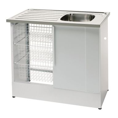 Nimo NB 1000 Tvättbänk halvöppen, med tvättho