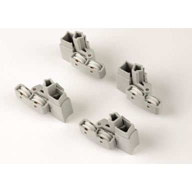 Contura Z0638880 Hjulophængssæt grå, metal/plast