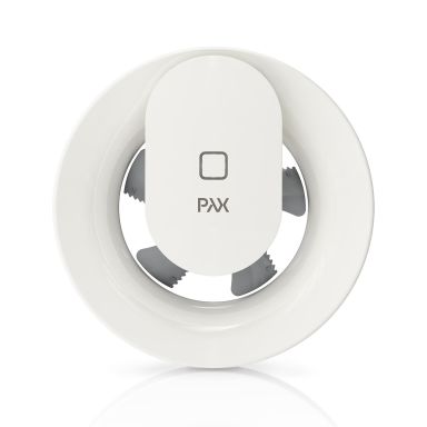 PAX Calima Kylpyhuonepuhallin valkoinen, täysin automaattinen