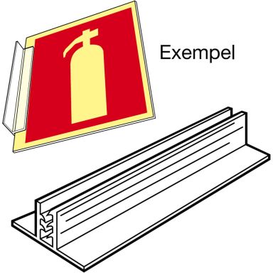 Systemtext 302575 Skiltgreb selvklæbende, 75 mm