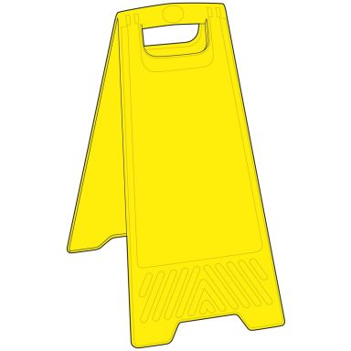 Systemtext 397740 gulvskilt 620 × 300 mm