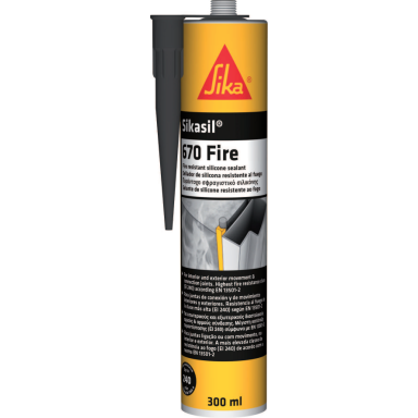 Sika Sil-670 Fire Brandsilikone 300 ml