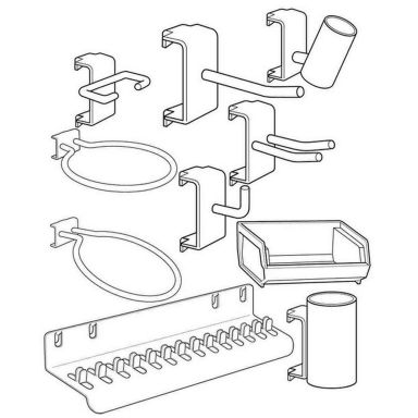 X-ponent Inredning 158011 Kroksats startkit