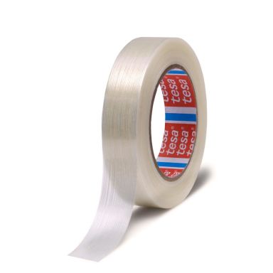 Tesa 4590 Emballagetape gennemsigtig, glasfiber forstærket
