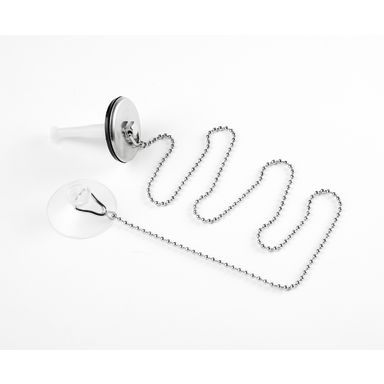 IDO Z0380480001 Plugg med kjede, for badekar