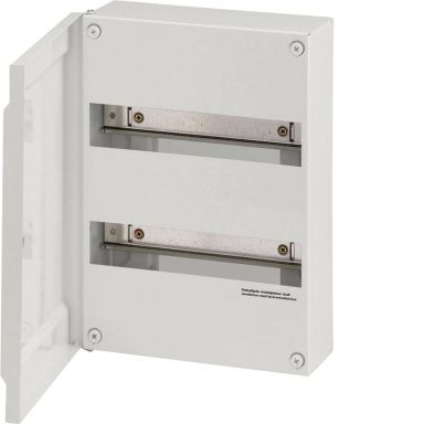 Hager GD218N Vakiokotelo 18 moduulia/rivi, pinta-asennus, metallilevy