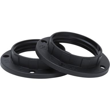 Gelia 107903269 Skærmring til E14-base, sort