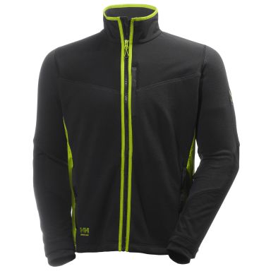 Helly Hansen Workwear Magni Fleecejacka svart/lime