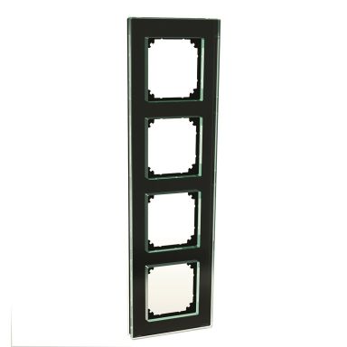 Schneider Electric Exxact Solid Kombinationsram 4-fack, glas