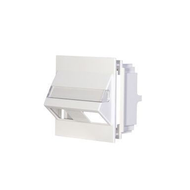 MP bolagen AUD50.NP Festeramme med vindu 2xRJ45