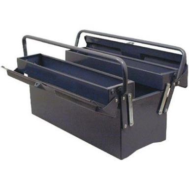 Z 400200160 Værktøjskasse stålplade, blå