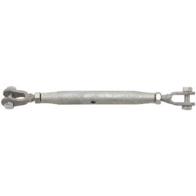 Gunnebo G006780608 Vantskrue kløft-kløft, galvaniseret