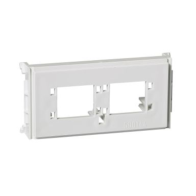 Schneider Electric 5971729 Asennusaluslevy modulaariselle jakkiliittimelle, 1 moduuli