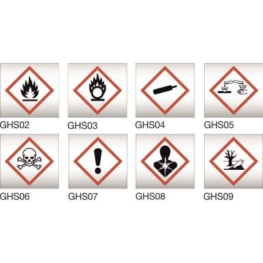 Systemtext 338002 rørmærkning selvklæbende