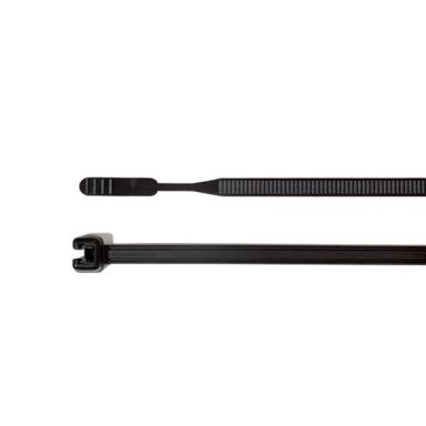 Hellermann Tyton 109-00078 Kabelbindere Sort, pakke med 100