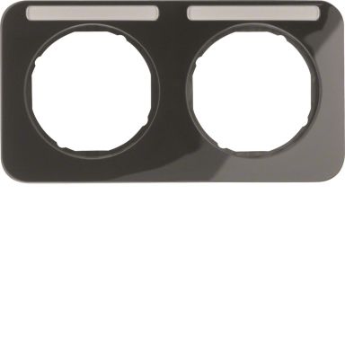 Hager 10122135 Täckram 2-fack, R.1 Berker