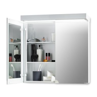Gårö Plåtprodukter Elegant Speildør 313 x 604 mm, venstre/høyre