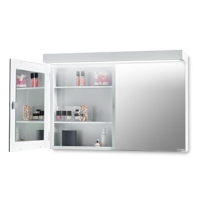 Gårö Plåtprodukter Emir 2 Badrumsskåp 800 x 500 x 115 mm, 4 plåthyllor