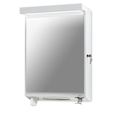 Gårö Plåtprodukter Femett Hygieneskap 475 x 670 mm, hvit