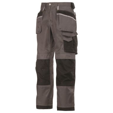 Snickers Workwear 3212 Arbeidsbukse grå/svart