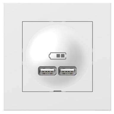 Elko Plus Ladeuttak 2 x USB A, 2,1 A