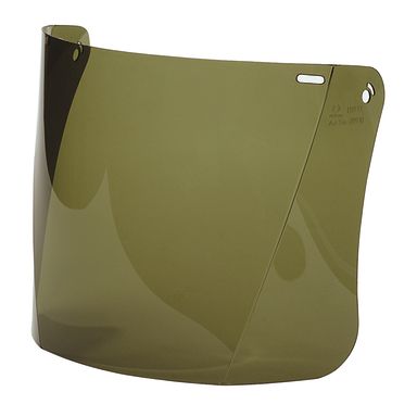 Hellberg 20931-001 Visir Grønt tonet polykarbonatvisir