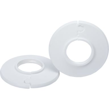 Gelia Fux 3016039042 Täckbricka vit, 2-pack