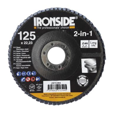 Ironside 201344 Lamelrondel 125 mm